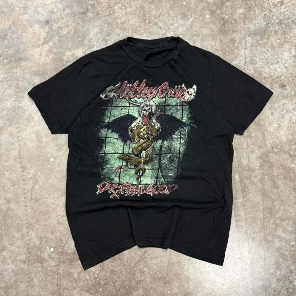 Mötley Crüe "Dr. Feelgood" Officially‎ Licensed Band Tee Size S
